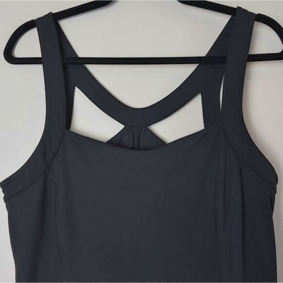 Titika Workout Active Mesh Back Tank Black - Picture 3 of 12